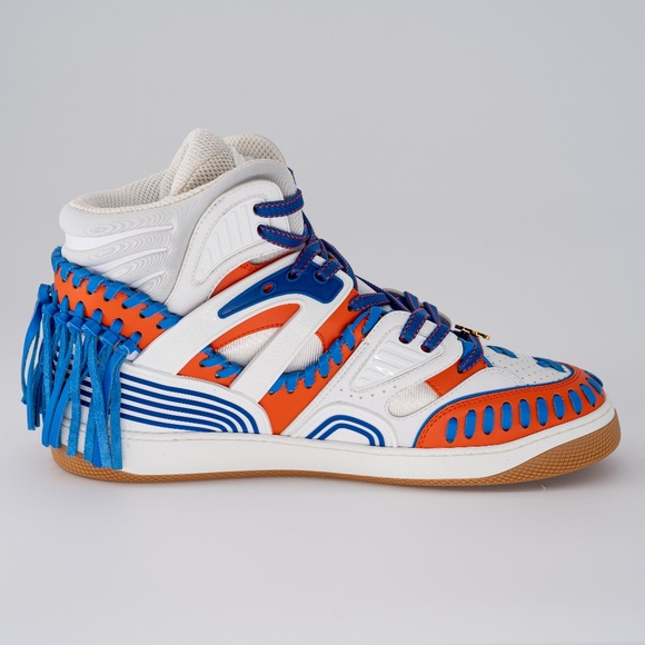 Size 10.5G - Gucci Basket High Boston Red Sox MLB White Red Blue main image 16